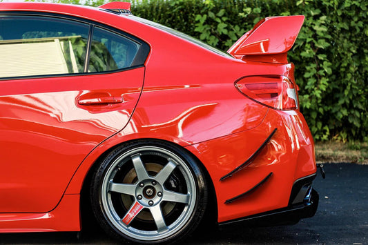 2015-2021 Subaru Wrx/Sti Rear Bumper Canards V1