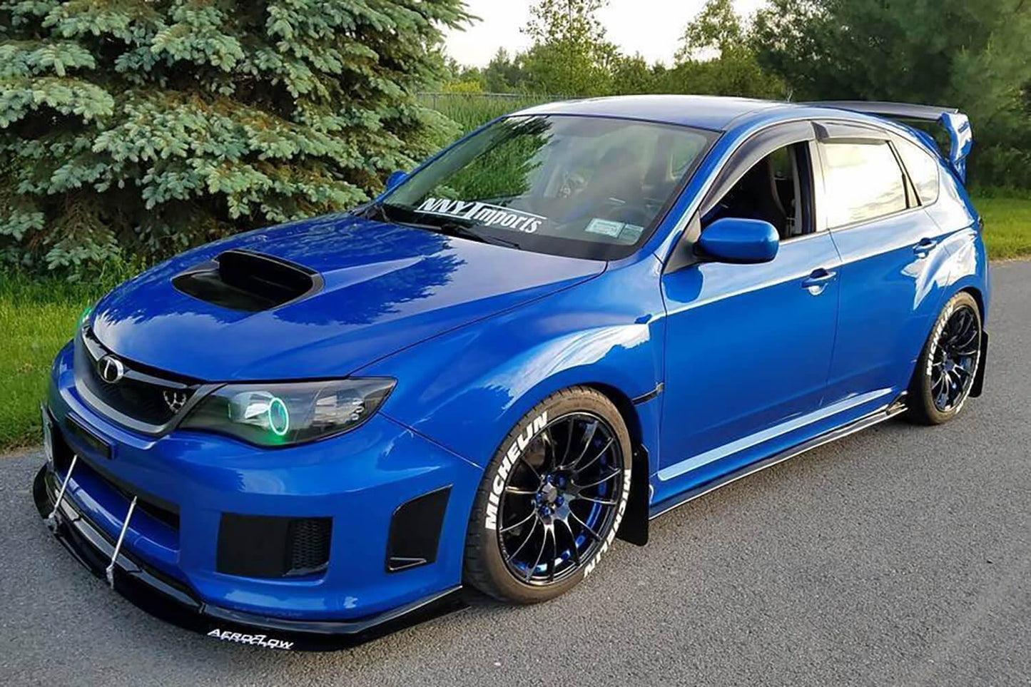 2008-2014 Subaru Wrx/Sti Front Splitter V4