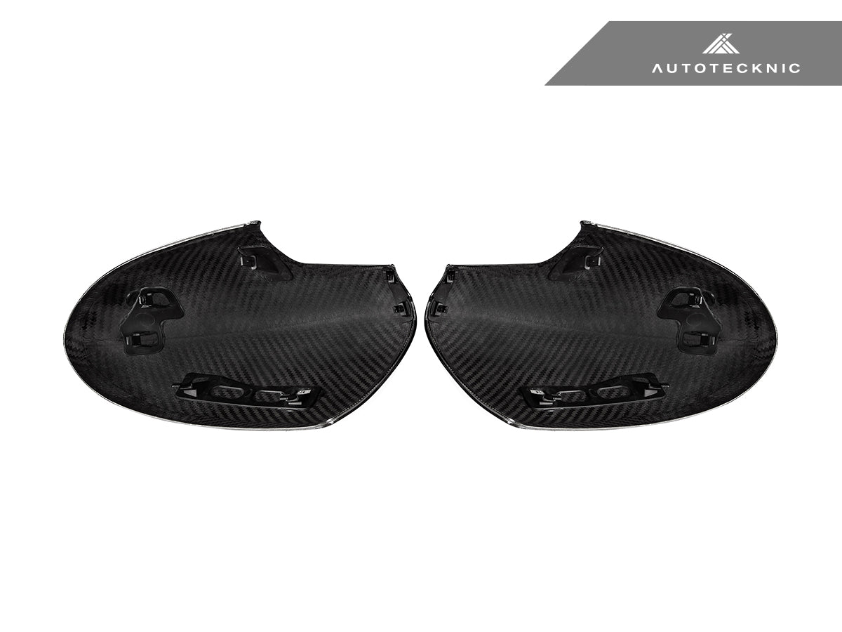 AutoTecknic Replacement Dry Carbon Mirror Covers - Toyota GR86 | Subaru BRZ 2022
