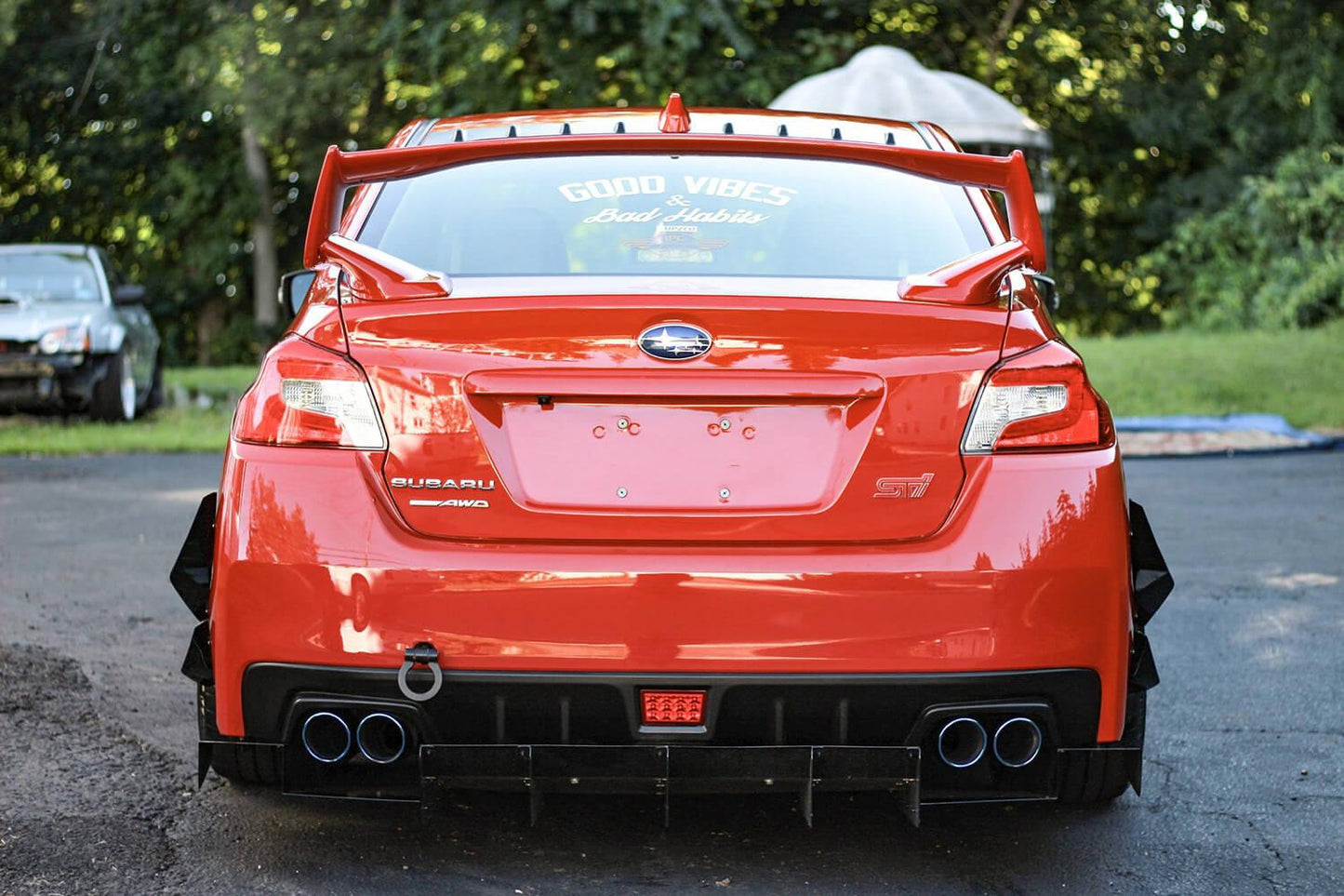 2015-2021 Subaru Wrx/Sti Rear Bumper Canards V1