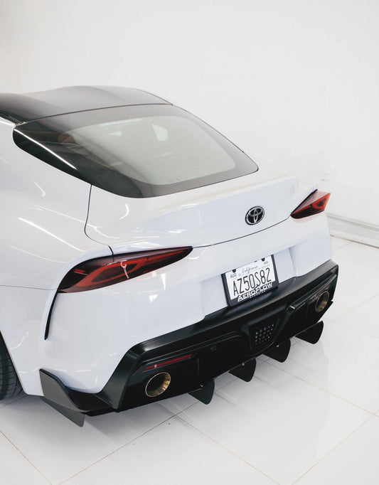 AeroFlow Dynamics 2020 - 2022 Toyota Supra A90 Rear Diffuser V1