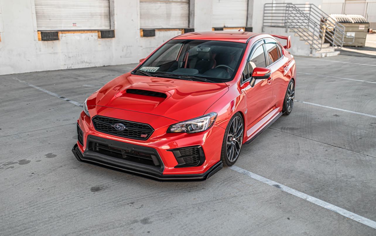 2015-2021 Subaru Wrx/Sti Front Splitter V6