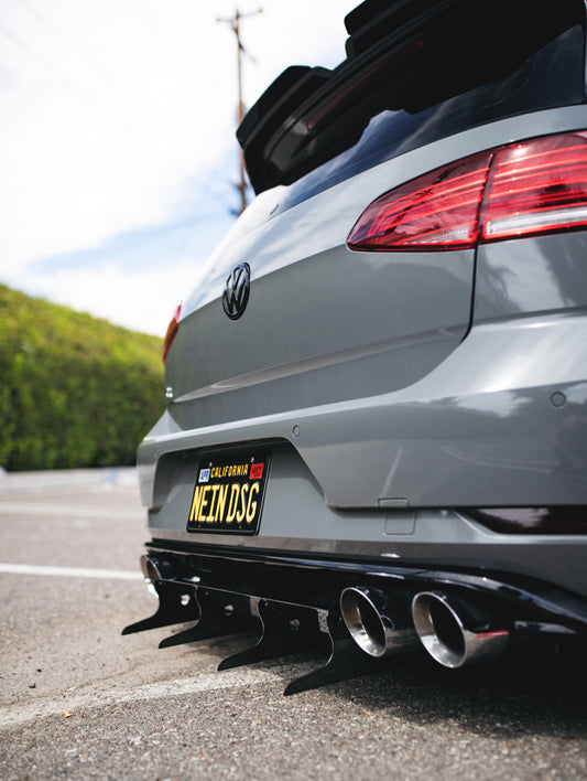 2015 - 2020 Volkswagen Golf GTI Rear Diffuser V5