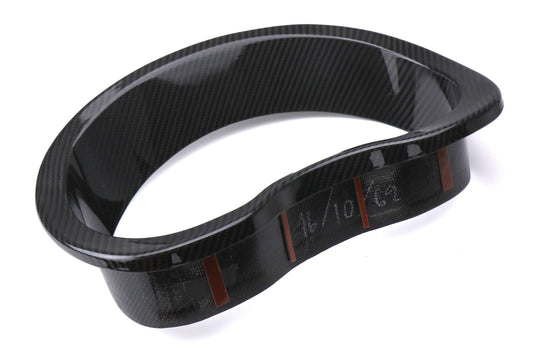 OLM LE Dry Carbon Fiber Speedometer Cluster Trim Cover - 2015-2021 Subaru WRX / STI / 2014-2018 Forester / 2013-2017 Crosstrek