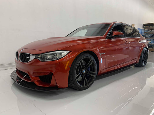 AeroFlow Dynamics 2014-2020 BMW Front Splitter (F80/F82 M3/M4) Carbon Fiber