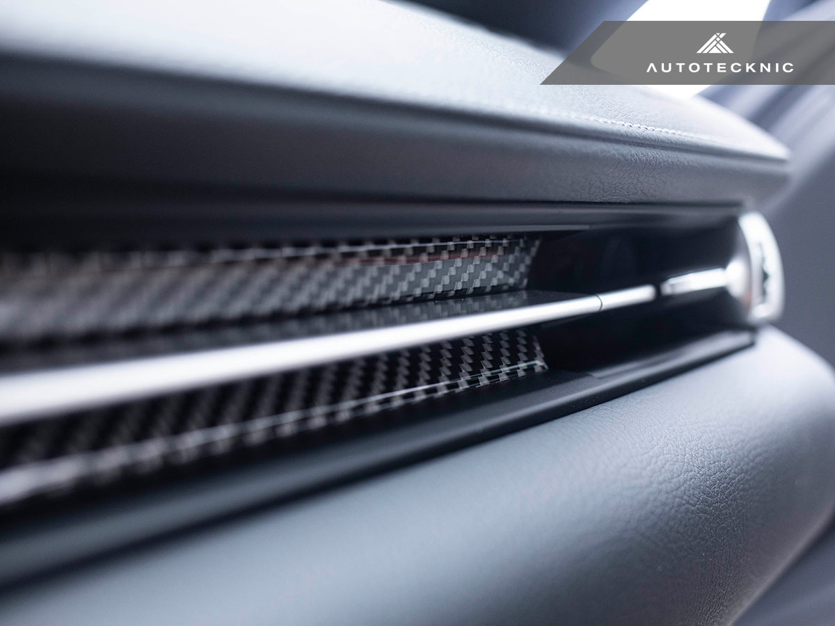 AutoTecknic Carbon Fiber Interior Vent Trim - A90 Supra