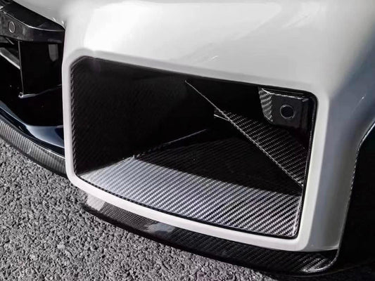 AutoTecknic Dry Carbon Front Bumper Lower Vent Set - G87 M2