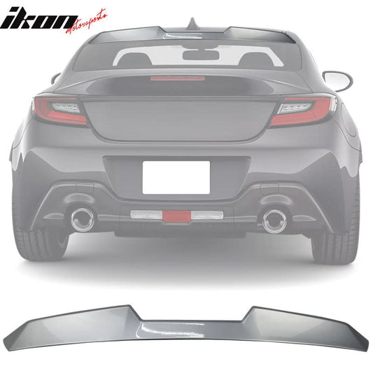 2022-2025 Subaru BRZ GR86 G1U Silver V Roof + TRD Trunk Spoiler ABS