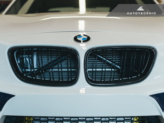 AutoTecknic Dual-Slats Carbon Fiber Front Grille Set - F87 M2