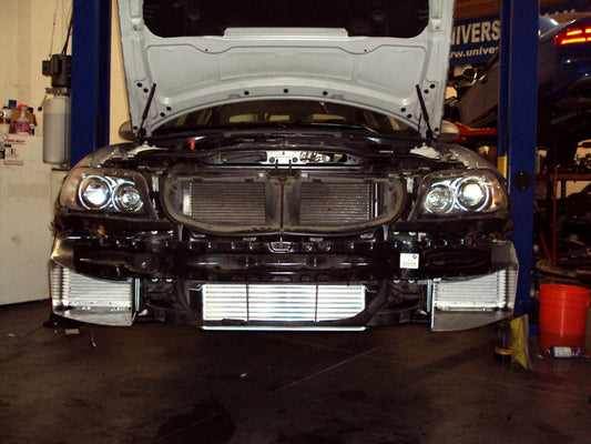 BMW E82/E90 N54/N55 | Evolution Racewerks Competition Series Dual Oil Cooler Upgrade Kit