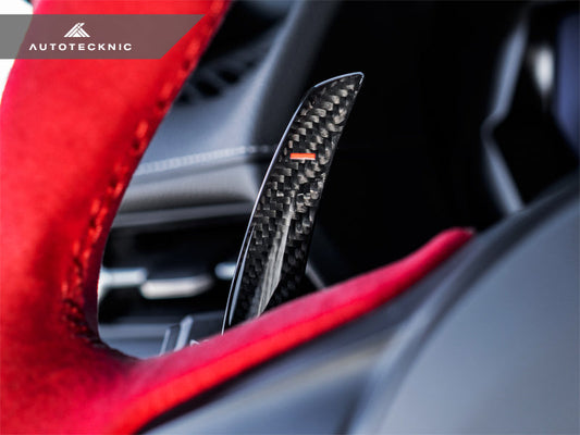 AutoTecknic Dry Carbon Battle Version Shift Paddles - A90 Supra