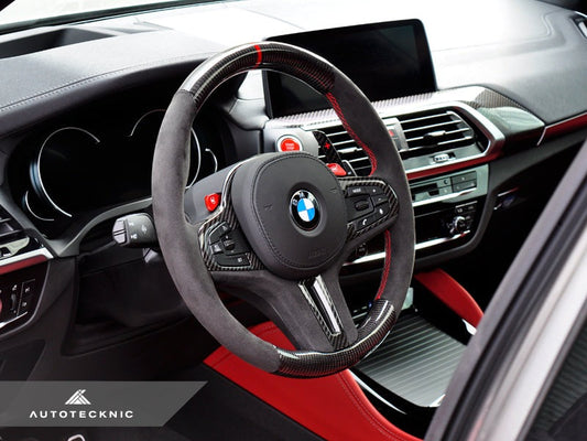 AutoTecknic Replacement Carbon Steering Wheel - G20/G21 3-Series
