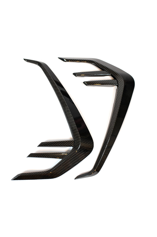 G8X Dry Carbon Fiber Fender Accents