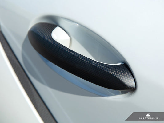 AutoTecknic Carbon Fiber Door Handle Trims - A90 Supra