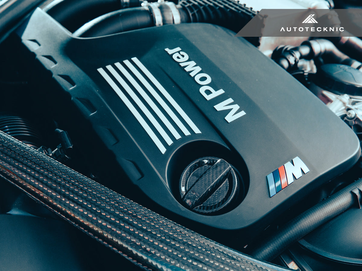 AutoTecknic Dry Carbon Competition Oil Cap Cover - F30/F8X