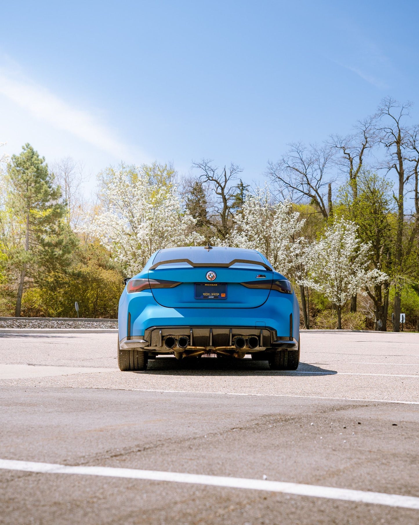 G8X V3 Dry Carbon Fiber Rear Spoiler