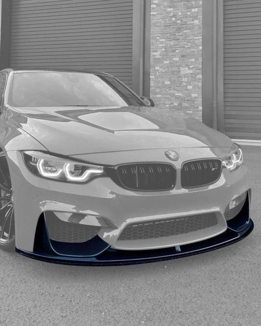 BMW 3 Series F80 M3 F82 F83 M4 M Performance Style Carbon Fiber Front Lip (2015 - 2019)