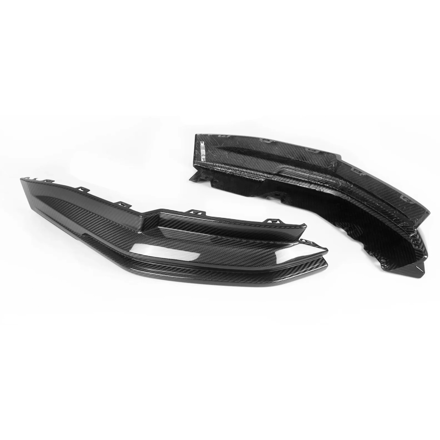 Carbon Fiber Rear Corner Side Canards V2 for BMW G80 M3/G82 M4