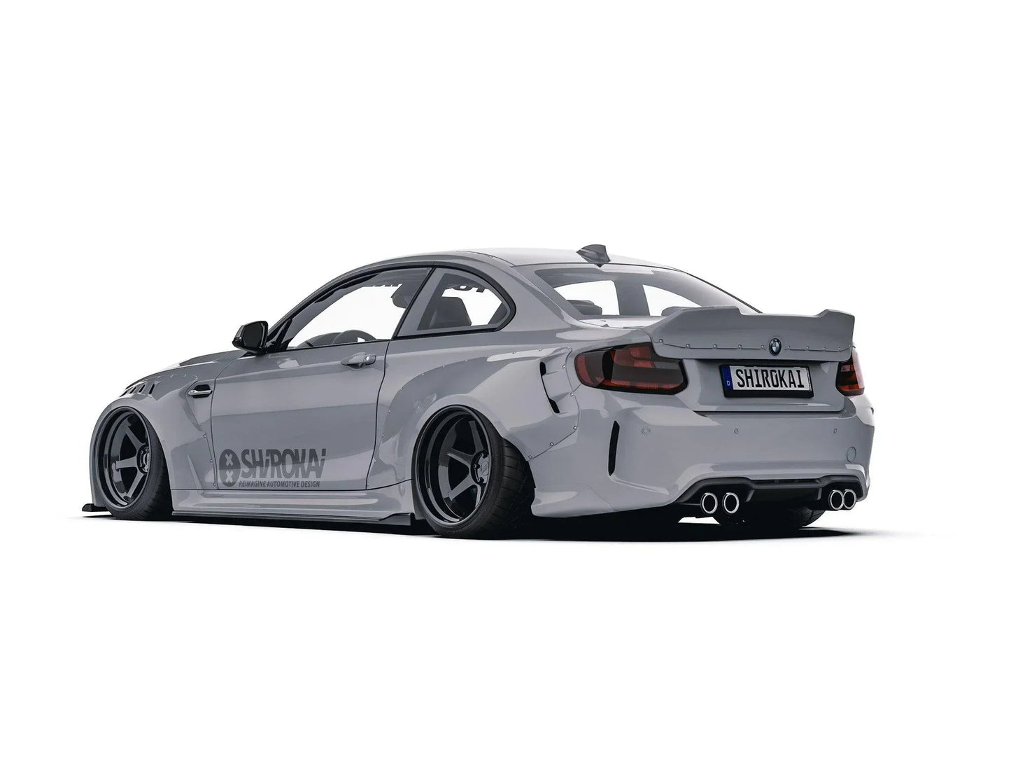 BMW M2 Ducktail Spoiler | F87 2015-2018 | SHIROKAI