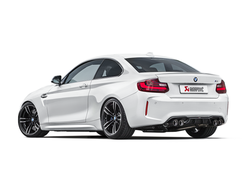 Akrapovic 16-17 BMW M2 F87 (Excl M2 Competition) Evolution Line Cat Back (Titanium) w/Carbon Tips | House of Apex