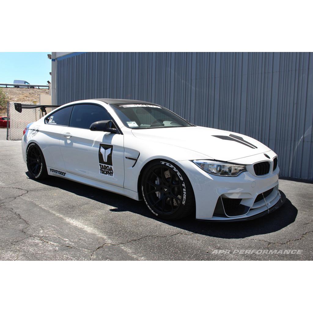 BMW F82 M4 / F80 M3 with M Performance Lip Carbon Fiber Front Wind Splitter | House of Apex - House of Apex