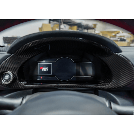 GR86/BRZ Tanso Carbon Fiber Cluster Cover