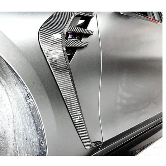 Carbon Fiber Fender Vent Add-Ons for BMW G80 M3/G82 M4