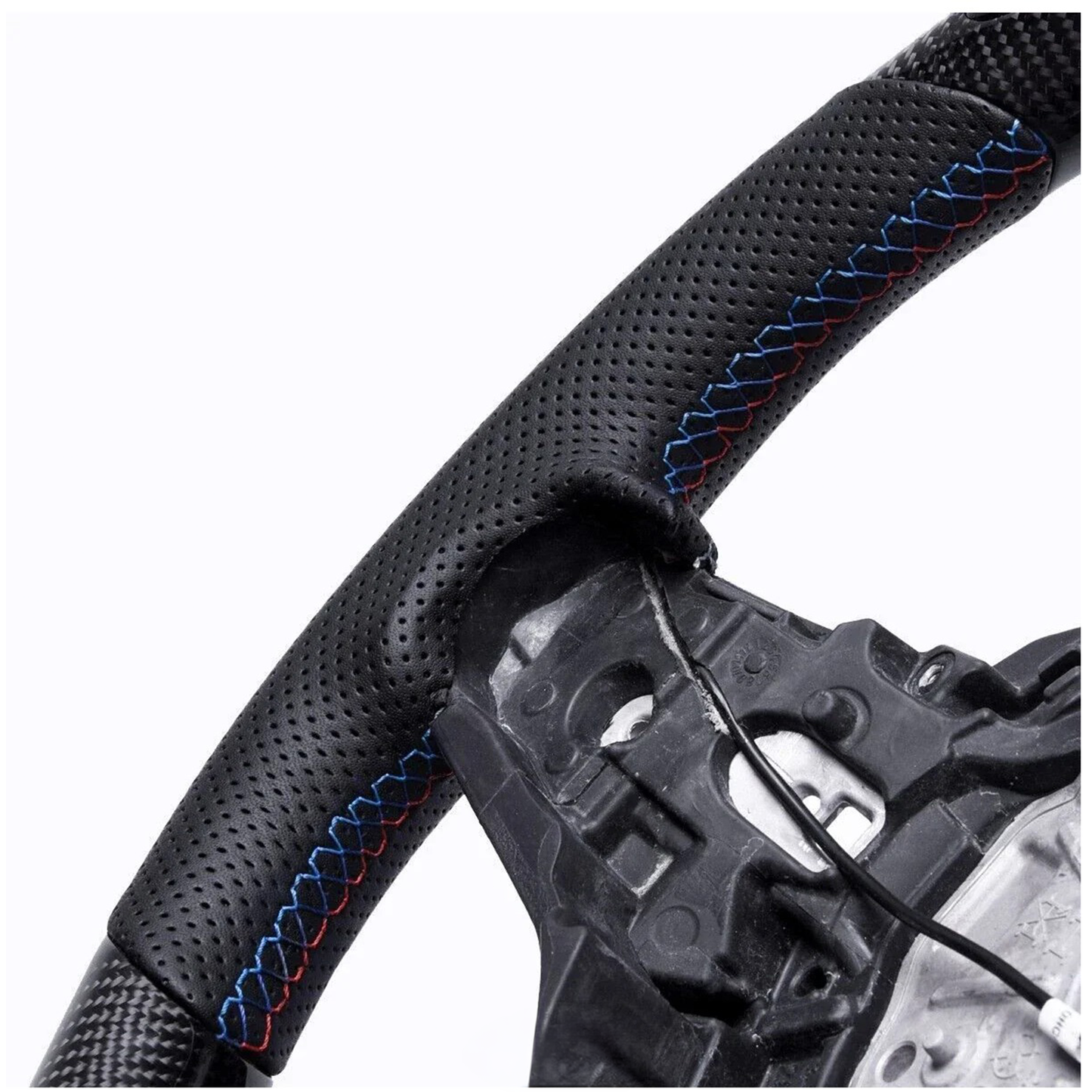 Carbon Fiber Steering Wheel w/ LED Display (Heated) for BMW G20/G80/G82