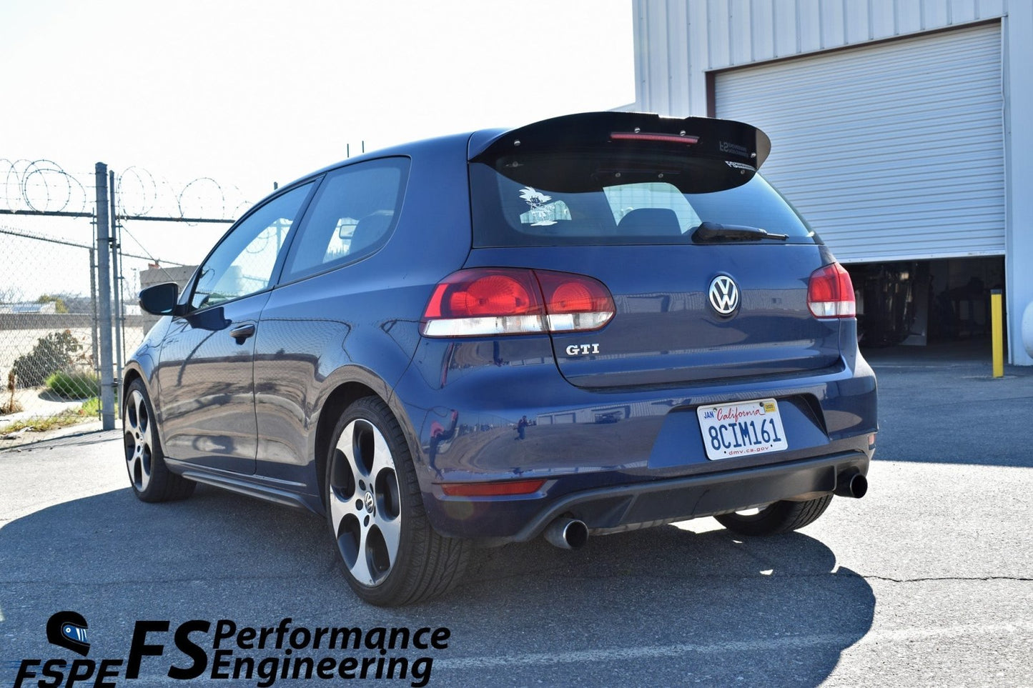 Volkswagen MK6 (2010-2014) Golf GTI / R Rear Spoiler Extension V1 & V2