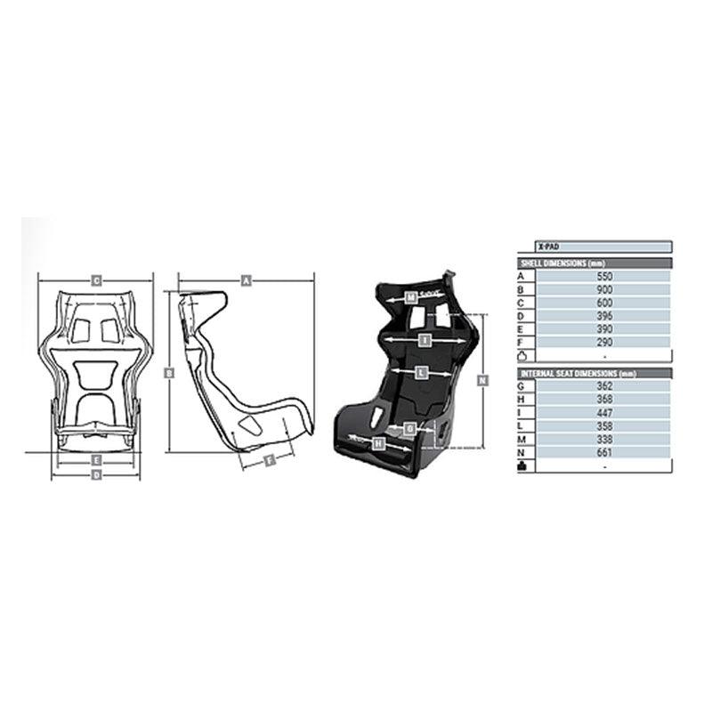 Sabelt X-Pad Racing Seat