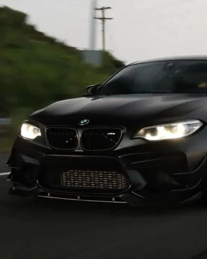 BMW F87 M2/M2C K2 Carbon Fiber Front Lip (2016 - 2019)