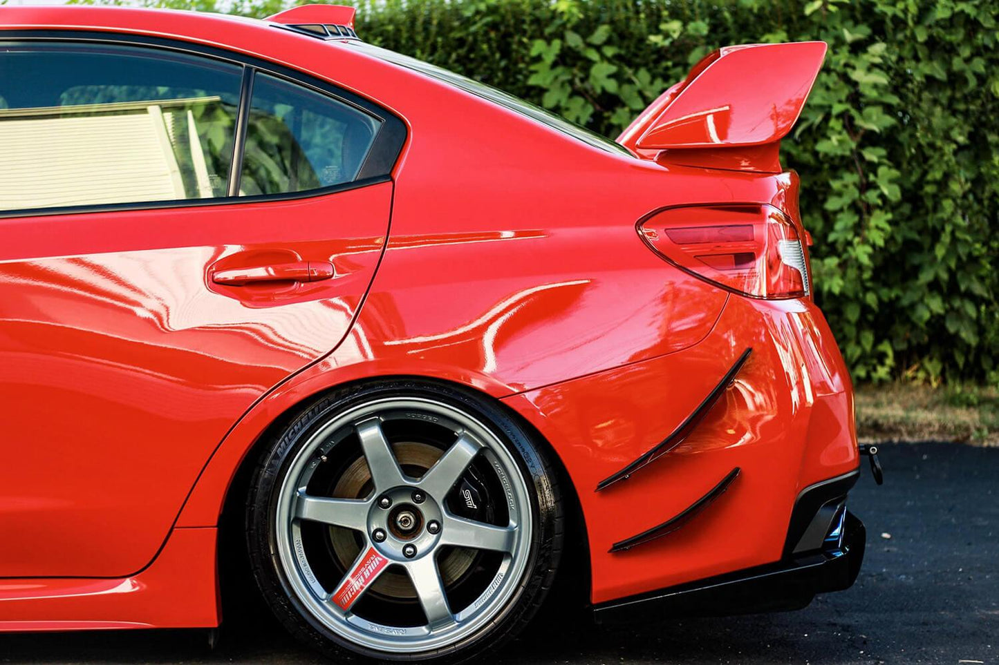 2015-2021 Subaru Wrx/Sti Rear Bumper Canards V1