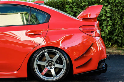 2015-2021 Subaru Wrx/Sti Rear Bumper Canards V1