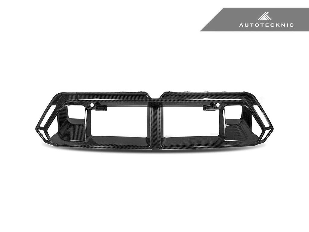 AutoTecknic Dry Carbon OEM-Spec Center Bumper Trim - G90/ G99 M5