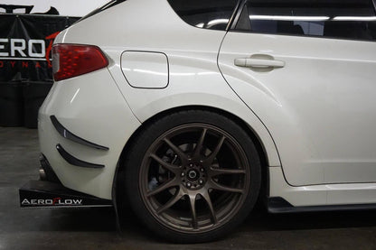 2011-2014  Wrx/Sti Rear Bumper Canards V1 (Hatchback Only)