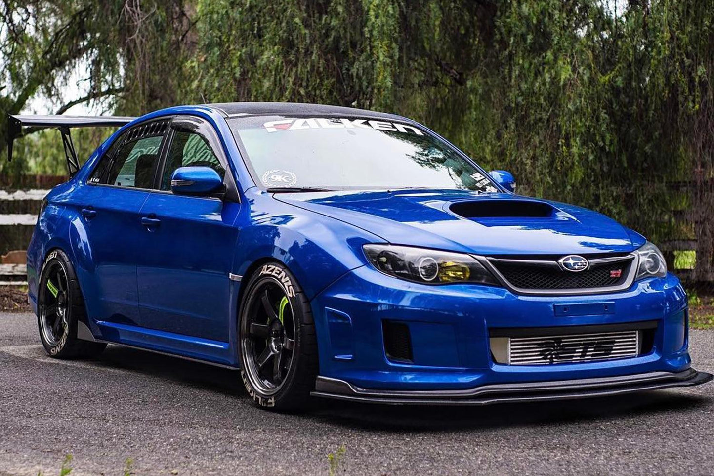 2008-2014 Subaru Wrx/Sti Carbon Fiber Front Splitter