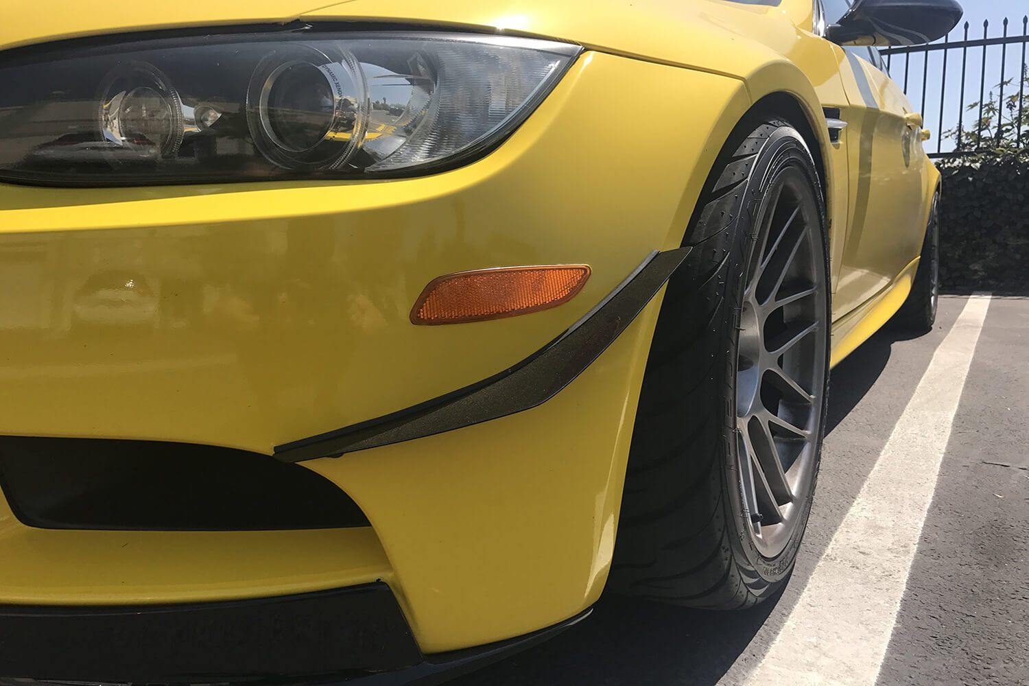AeroFlow Dynamics 2008-2013 Bmw M3 Canards  (E90/E92/E93) V1