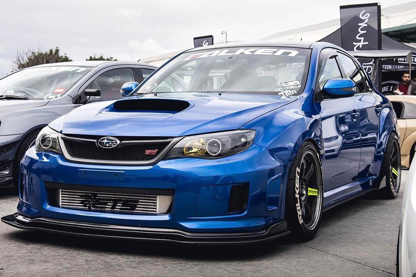 2008-2014 Subaru Wrx/Sti Carbon Fiber Front Splitter