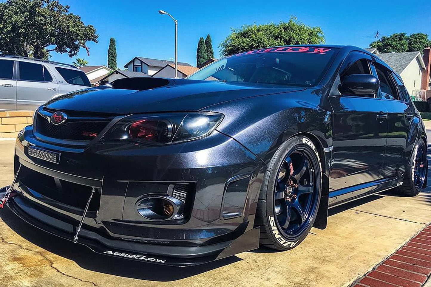2008-2014 Subaru Wrx/Sti  Front Splitter V2