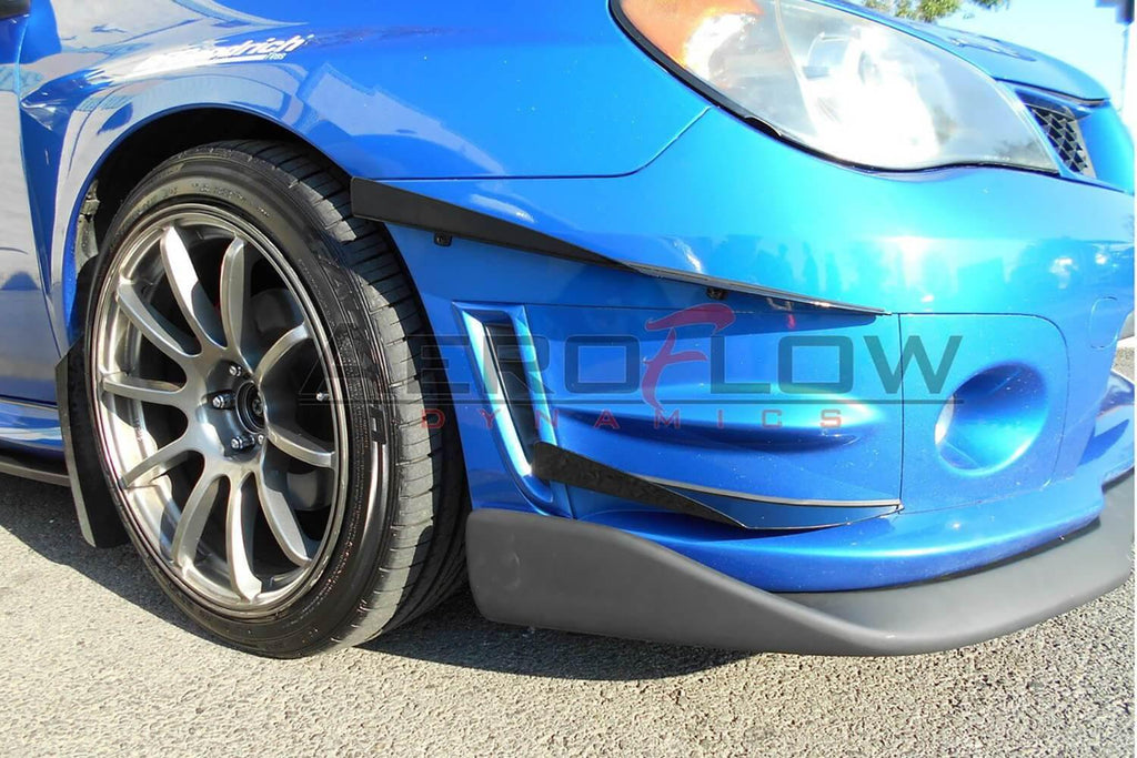 2006-2007 Subaru Wrx/Sti Front Bumper Canards V2