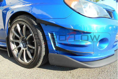 2006-2007 Subaru Wrx/Sti Front Bumper Canards V2
