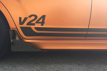 2008 - 2014 Subaru Wrx/Sti Side Skirt Extensions V3 (For Hatch & Sedan)