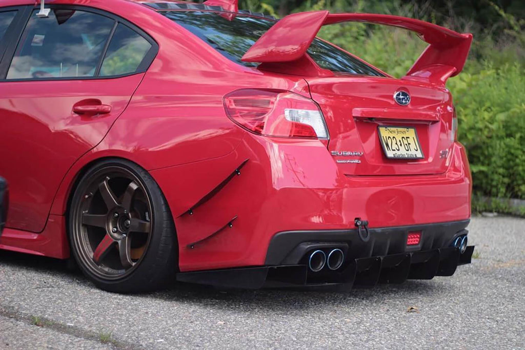 2015-2021 Subaru Wrx/Sti Rear Bumper Canards V1