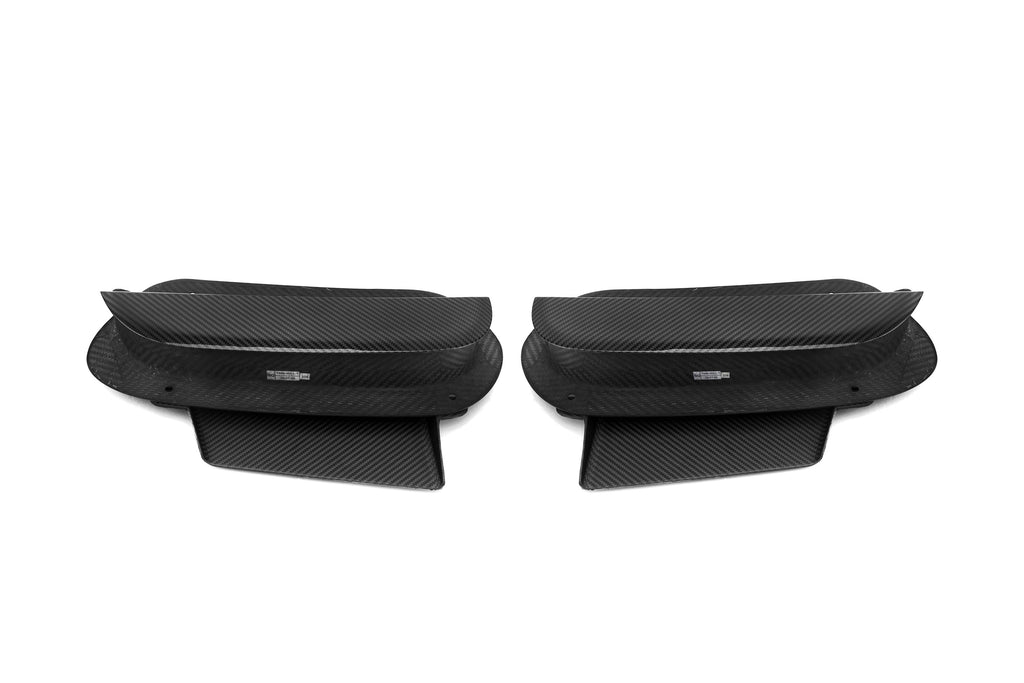 G90 M5 SQ Style Dry Carbon Fiber Vented Hood Inlet and Trim