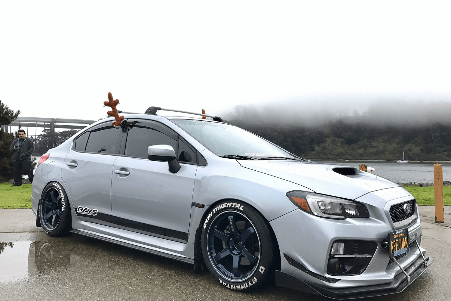 2015-2021 Subaru Wrx/Sti Front Splitter V2