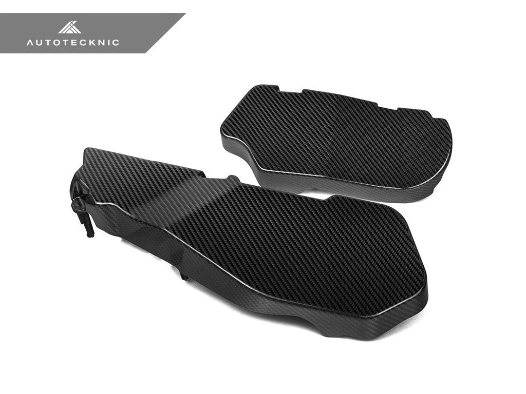 AutoTecknic Pre-Preg Carbon Engine Cover Extension Set - BMW G90/ G99 M5