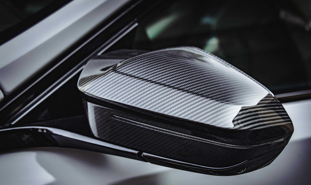 G90/G99 M5 Style Dry carbon Fiber Mirror Covers