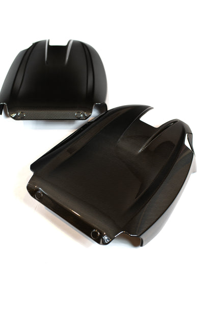 G8X Dry Carbon Fiber Seat Back Covers