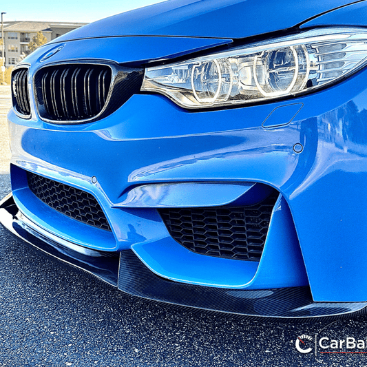 BMW F8X M3/M4 Gloss Carbon Fiber Front Splitter