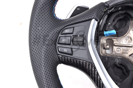 2012-2020 BMW 2 3 4 Series Sport | F22 F23 F30 F31 F32 F33 F36  Custom Steering Wheel by Exclusive Steering | House of Apex